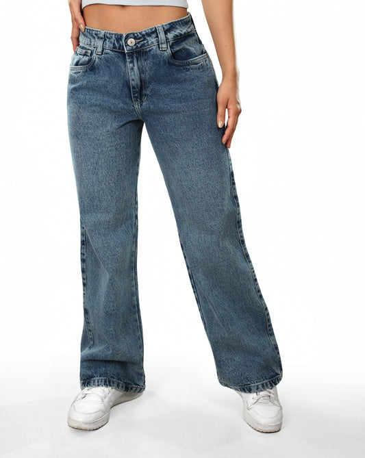 Jean Bota Recta - Rígido Tiro Alto Ref: 25592