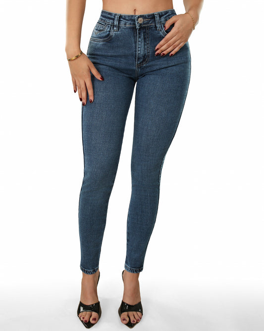 Jean Skinny - Stretch Tiro Alto Ref: 25665
