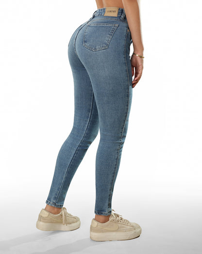 Jean Skinny - Stretch Tiro Alto Ref: 25668