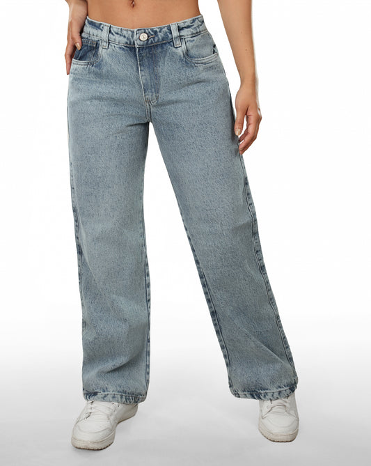 Jean Bota Recta - Rígido Tiro Alto Ref: 25685